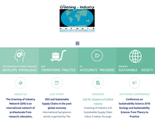 Tablet Screenshot of greeningofindustry.org